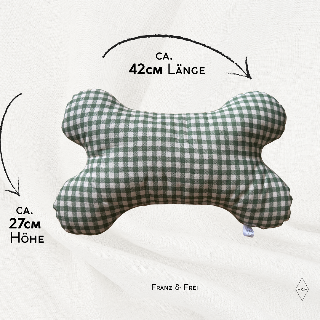 KNOCHENKISSEN I CORD & BAUMWOLLE I GESTALT- & PERSONALISIERBAR