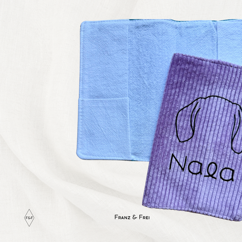 EU-HEIMTIERAUSWEISHÜLLE I GESTALT- & PERSONALISIERBAR I OHREN + NAME