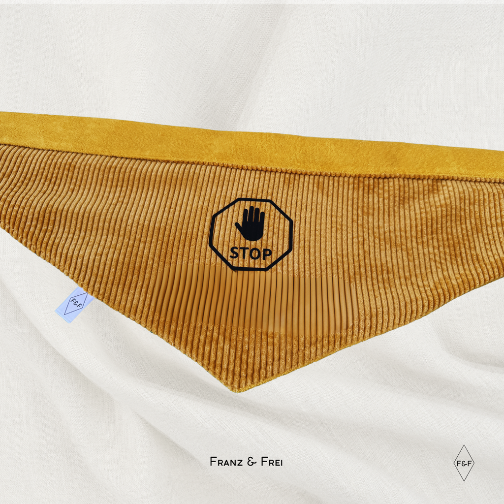 HUNDESHALSTUCH O´BACHT I STOP-ZEICHEN