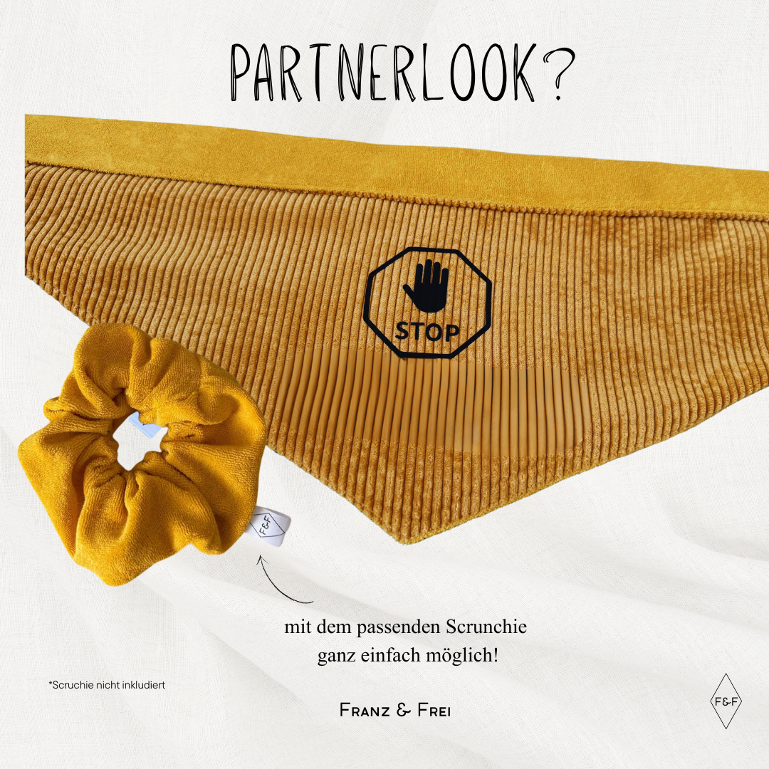 HUNDESHALSTUCH O´BACHT I STOP-ZEICHEN