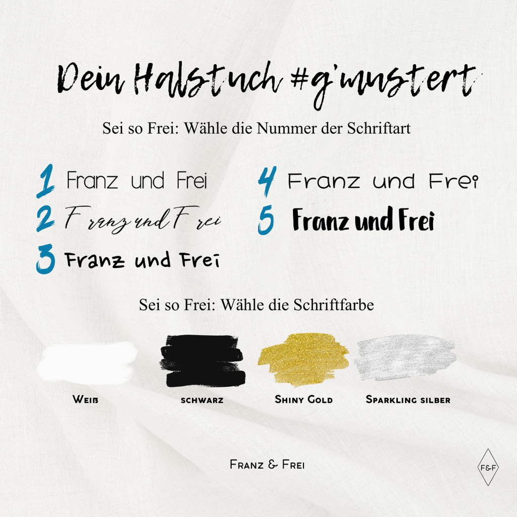 HUNDEHALSTUCH G´MUSTERT I CORD & GEMUSTERTER STOFF I GESTALT- & PERSONALISIERBAR