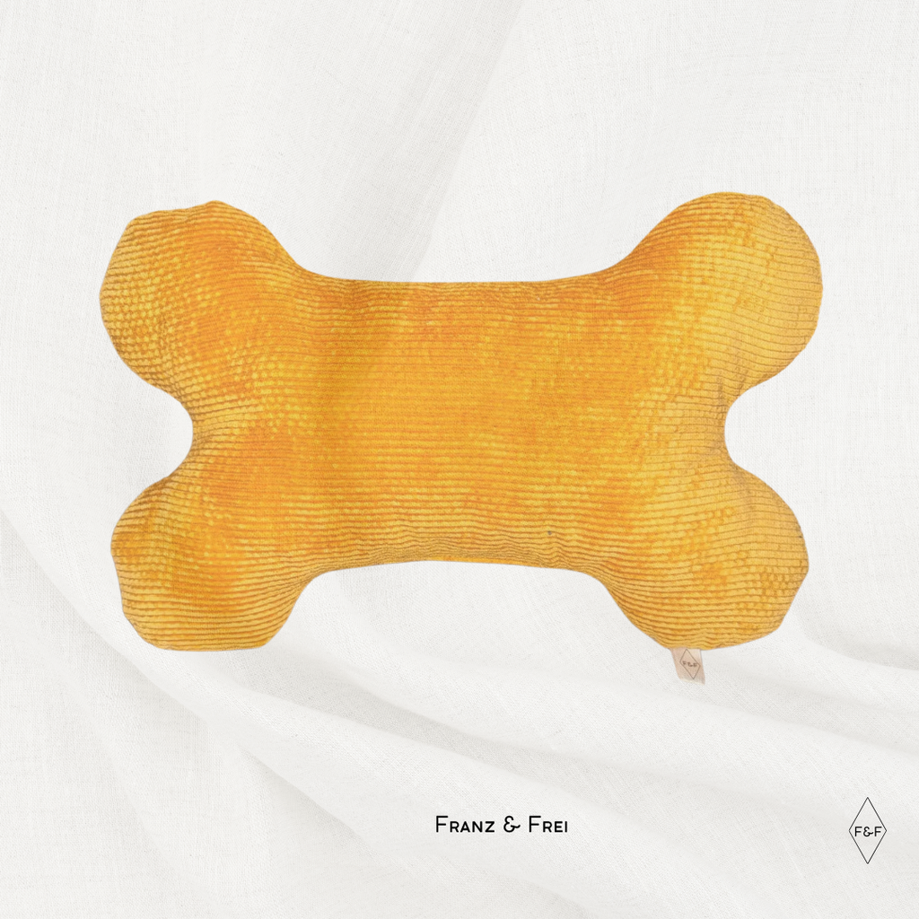 KNOCHENKISSEN I CORD & BAUMWOLLE I GESTALT- & PERSONALISIERBAR