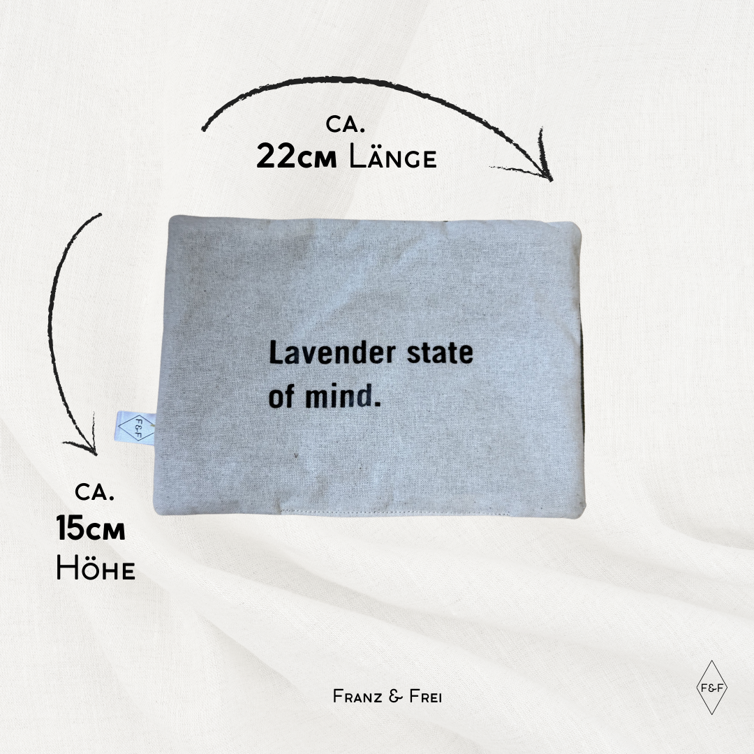 LAVENDELKISSEN I EINZELSTÜCK I LAVENDER STATE OF MIND I WEISS & OLIV