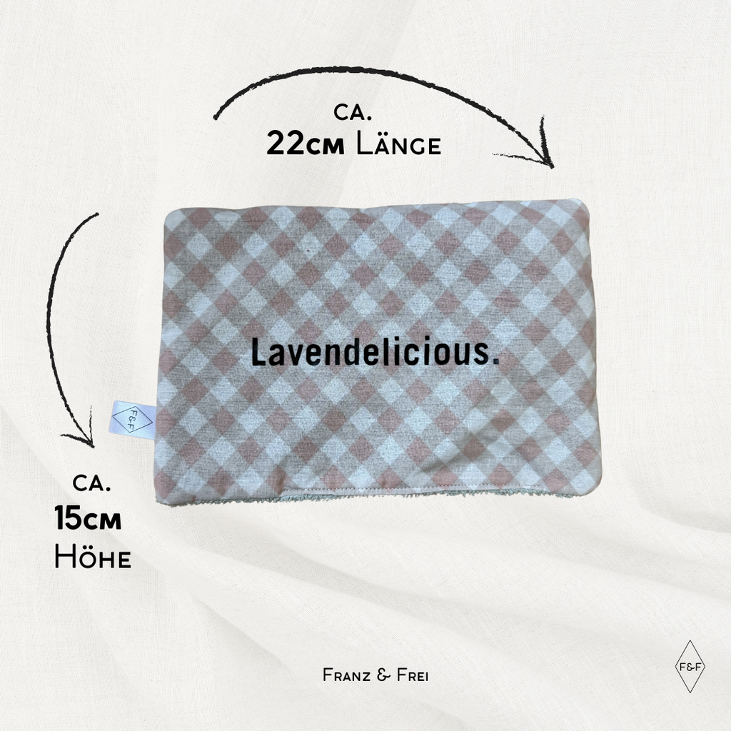 LAVENDELKISSEN I EINZELSTÜCK I LAVENDELICIOUS I ROSA KARO & FROTTEE FRESH MINT