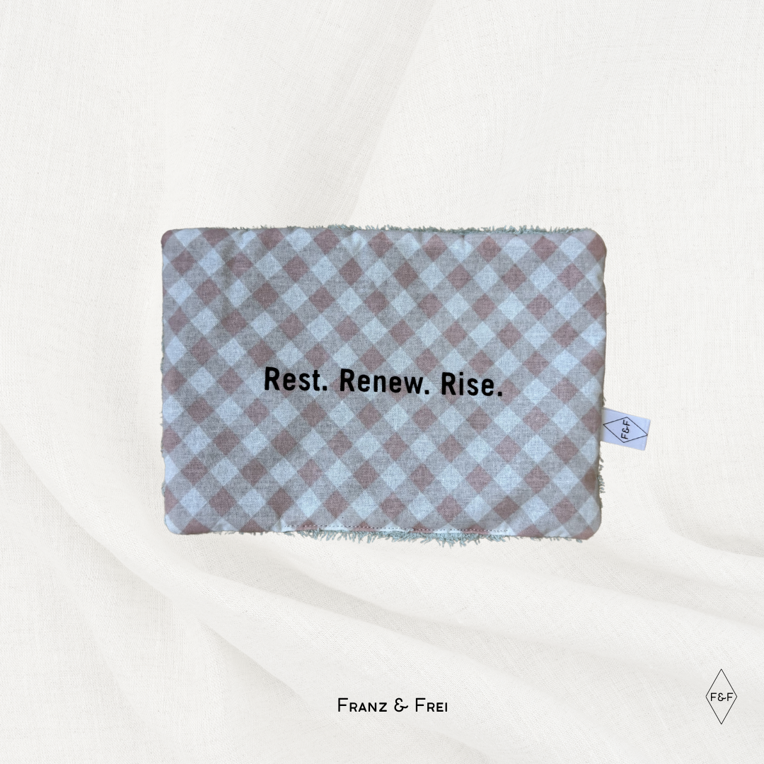 LAVENDELKISSEN I EINZELSTÜCK I REST. RENEW. RISE. I ROSA KARO & FROTTEE FRESH MINT