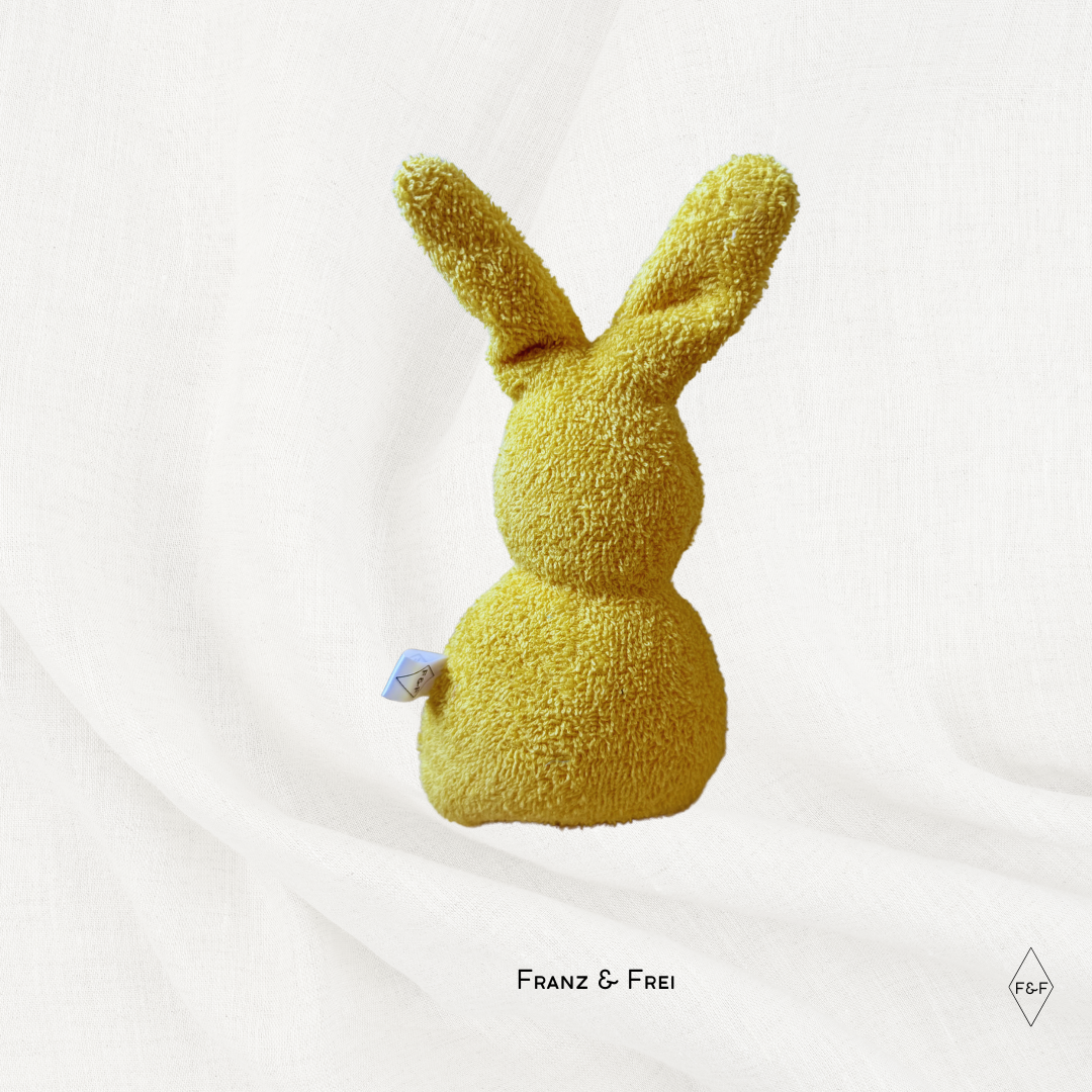 KARLI KANINCHEN I FROTTEE I "SONNENGELB"