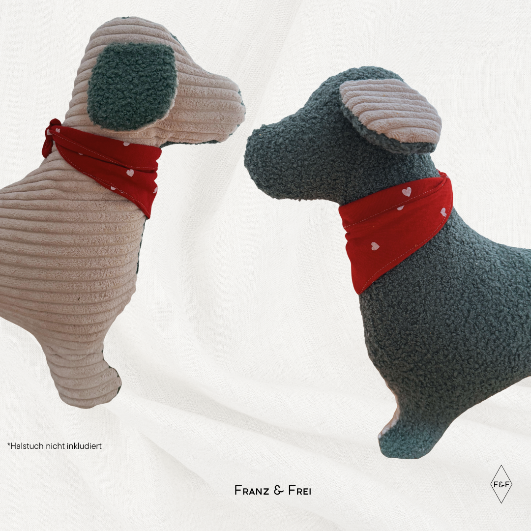 MÜNCHNER DACKEL I "DA LEBENSGROSSE" I BOULCÉ TÜRKIS & CORD NATURE