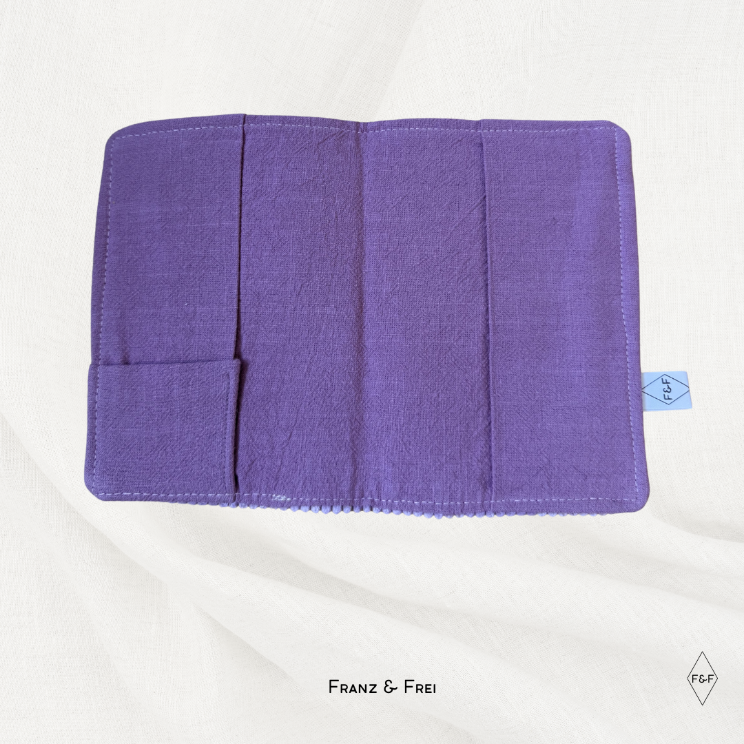 REISEPASSHÜLLE I EINZELSTÜCK I "REISEPASS" I LILA & LILA