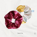 SCRUNCHIE G'MUSTERT I VERSCHIEDENE MUSTER
