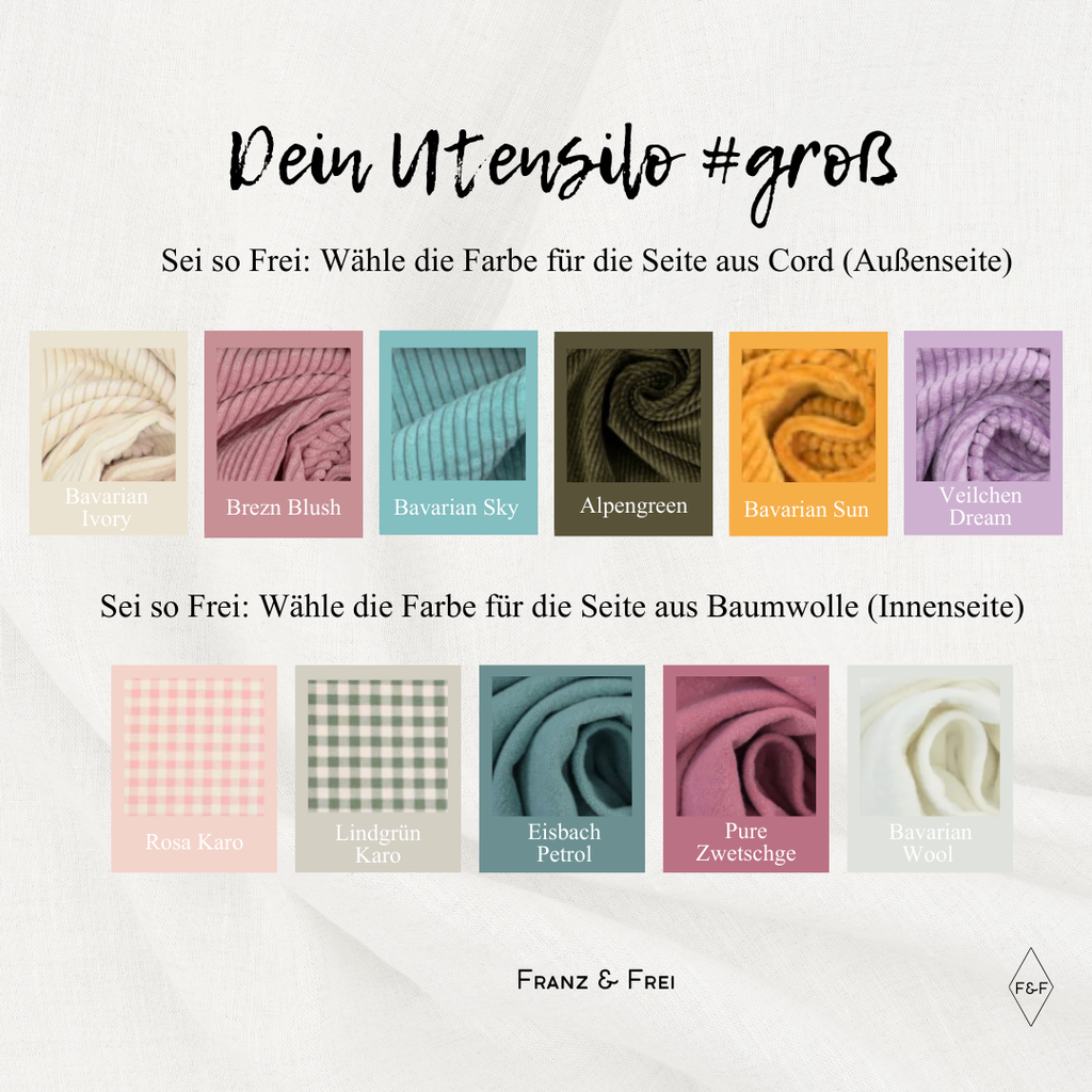 UTENSILO I GROSS I GESTALT- & PERSONALISIERBAR